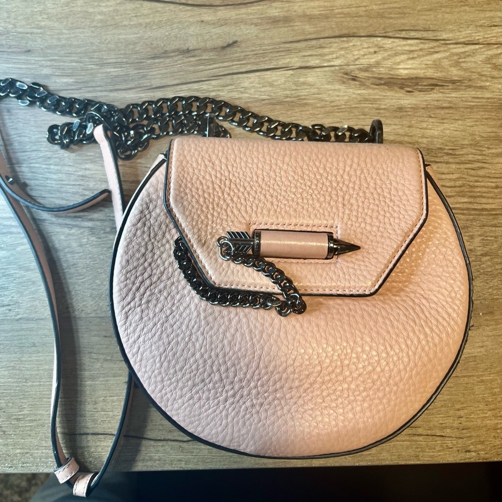Mackage Handbag with Arrow Closure | Blush | OS